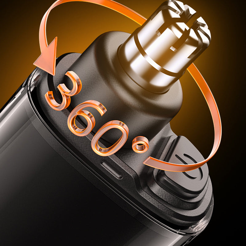 Nose Hair Styling Tool Waterproof Rechargeable with LED Battery Display