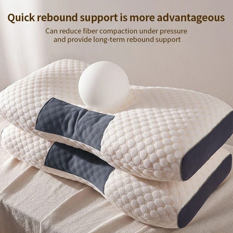 Orthopedic Cervical Neck Pillow | Memory Foam | Medium & Large | Neck Pain Relief Support | Washable Cover