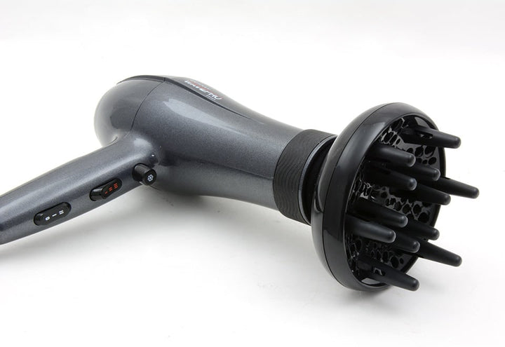 Oscillating Hair Dryer with Diffuser and Concentrator Nozzle | Ionic Styling Tool | 1875W Motor with Cool Shot Button