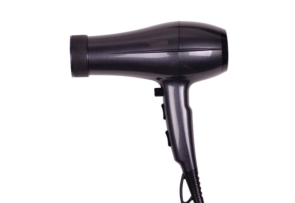 Oscillating Hair Dryer with Diffuser and Concentrator Nozzle | Ionic Styling Tool | 1875W Motor with Cool Shot Button
