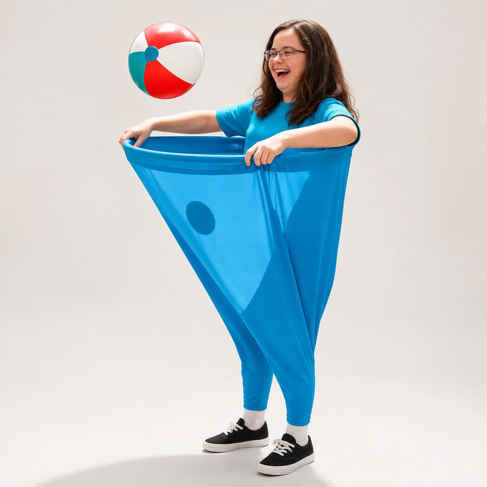 Oversized Catching Ball Game Trousers 5 Soft Balls Set