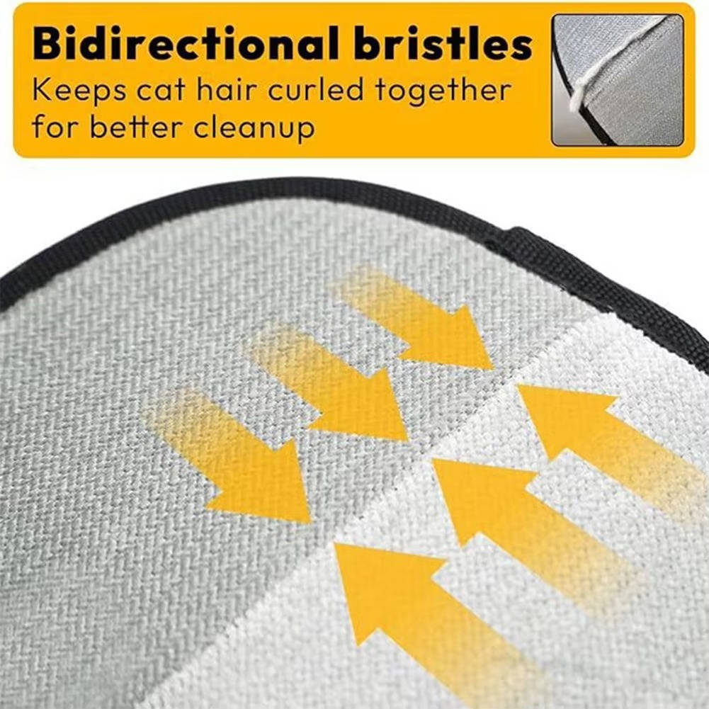 Pet Hair Remover Glove 2 Pack | Electrostatic Double-Sided Grooming Tool | Washable, Breathable Mesh for All Coats