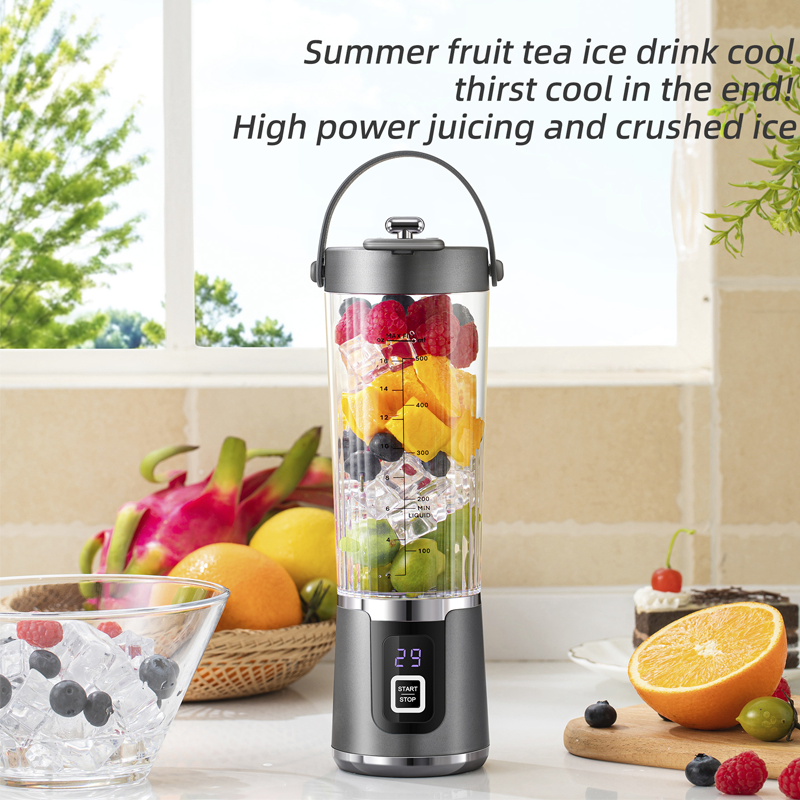 Portable Blender Cordless USB Rechargeable 10-Blade with Carrying Handle