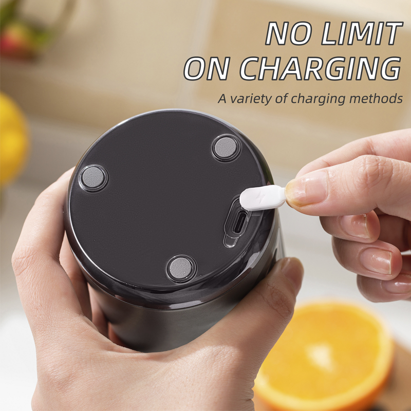 Portable Blender Cordless USB Rechargeable 10-Blade with Carrying Handle