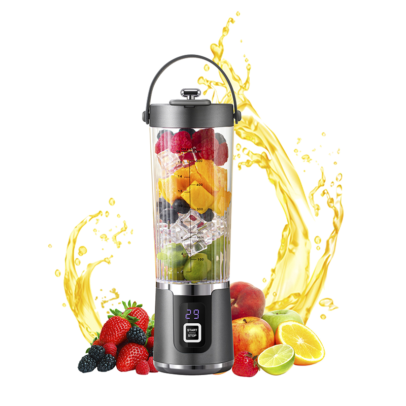 Portable Blender Cordless USB Rechargeable 10-Blade with Carrying Handle