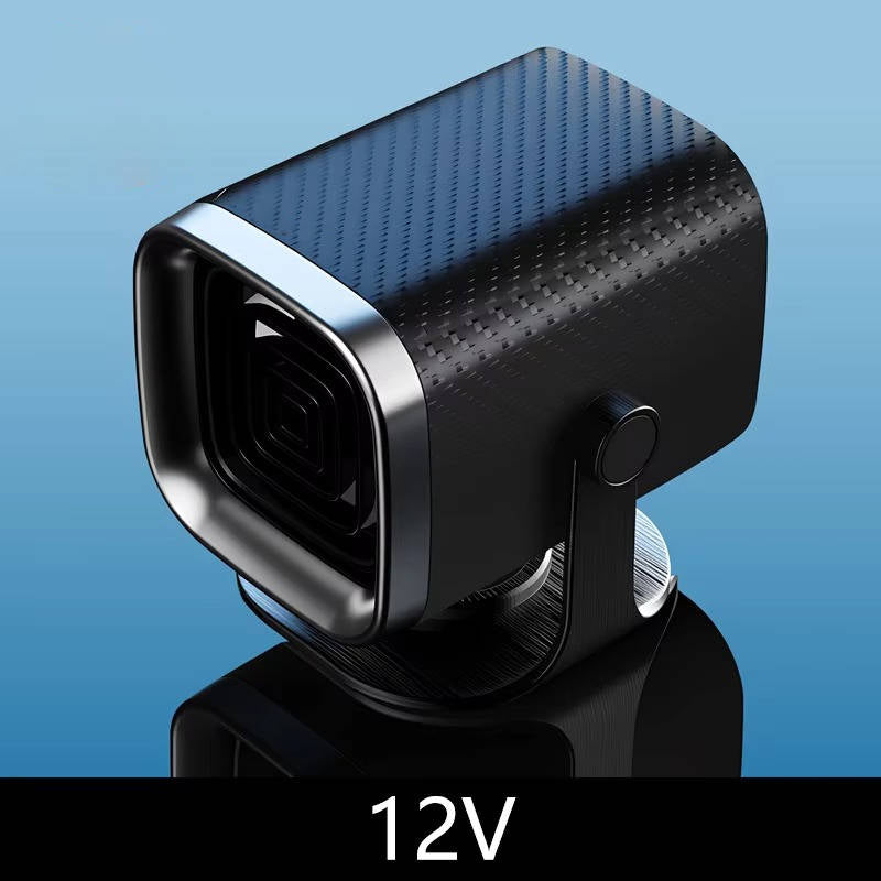 Portable Car Heater and Defroster | 12V 120W or 24V 150W Ceramic Fan | 360° Rotation, Fast Windshield Defogging