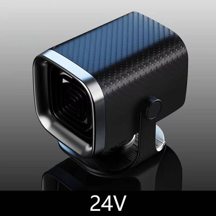 Portable Car Heater and Defroster | 12V 120W or 24V 150W Ceramic Fan | 360° Rotation, Fast Windshield Defogging