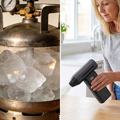 Portable Handheld Vacuum Cleaner | Compact Design for Car &amp; Home | Powerful Instant Suction for Hard-to-Reach Spots