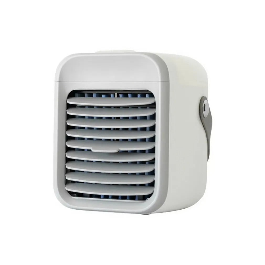 Portable Mini Air Cooler Fan | 3-in-1 Cooling, Fan &amp; Humidifier | Cordless USB Rechargeable