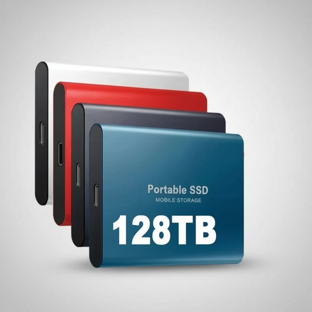 Portable SSD External Storage Device | USB 3.0 Interface, 540 MB/s Transfer Speed | Aluminium Casing for Durability