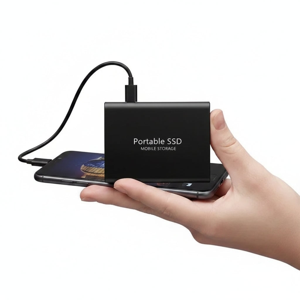 Portable SSD External Storage Device | USB 3.0 Interface, 540 MB/s Transfer Speed | Aluminium Casing for Durability