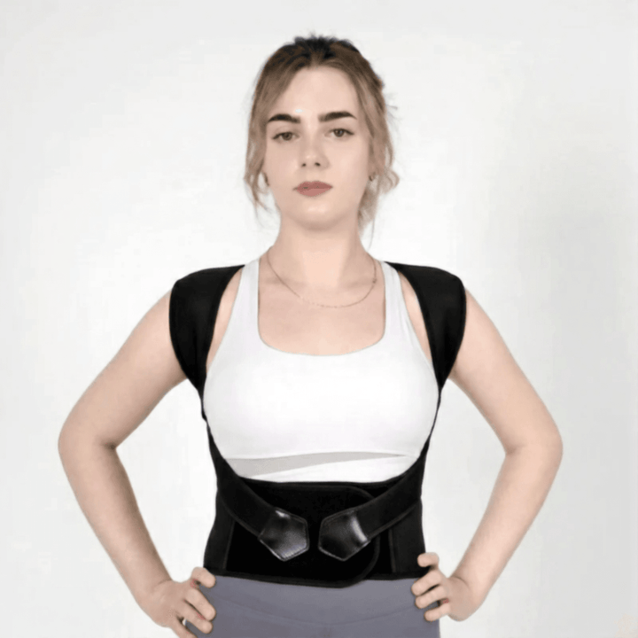Posture Corrector Brace Adjustable Shoulder Womens with Breathable Fabric
