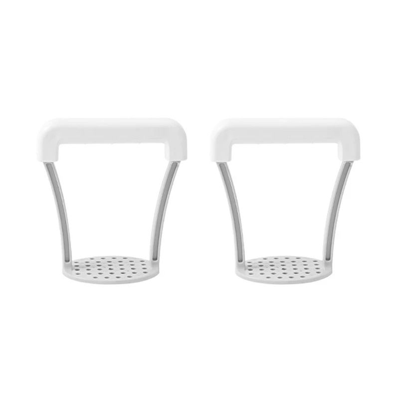 Potato Masher &amp; Fruit Press Stainless Steel | Non-Slip Handle | Multi-Purpose Tool for Mash, Puree &amp; Baby Food Prep