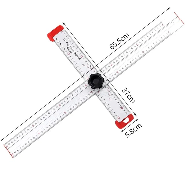 Precision Angle Cutting Guide Steel &amp; Plastic | Millimetre-Accurate Guide Rails | For Wood, Plastic &amp; More Materials