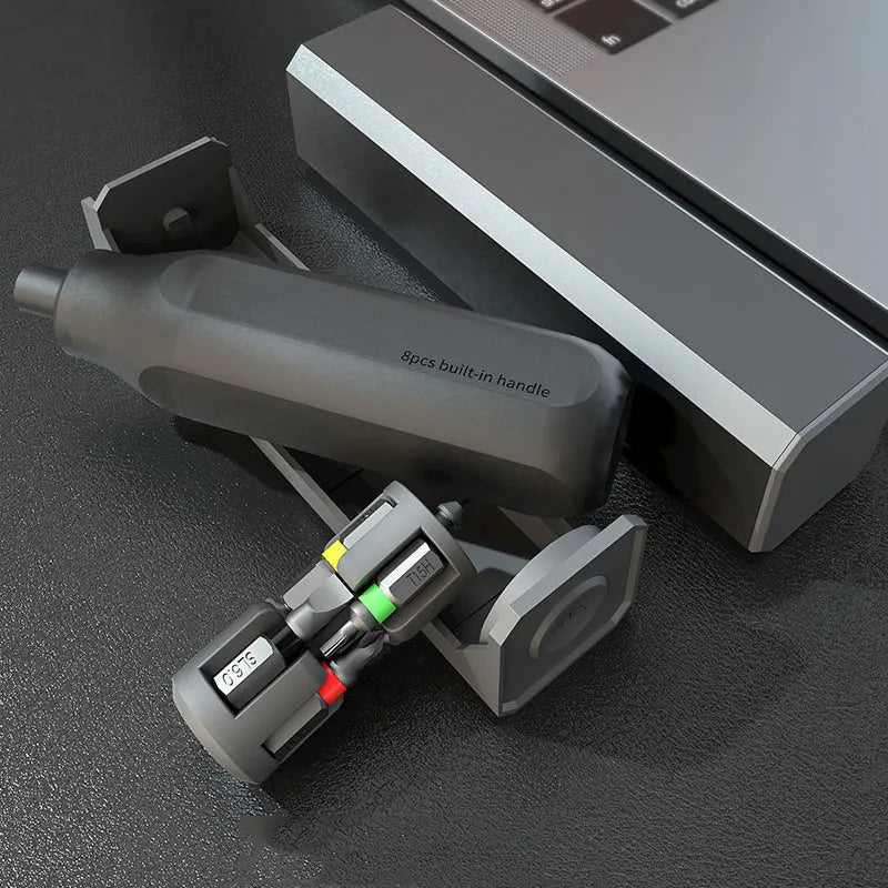 Precision Magnetic Screwdriver | Bits In A Sliding Case