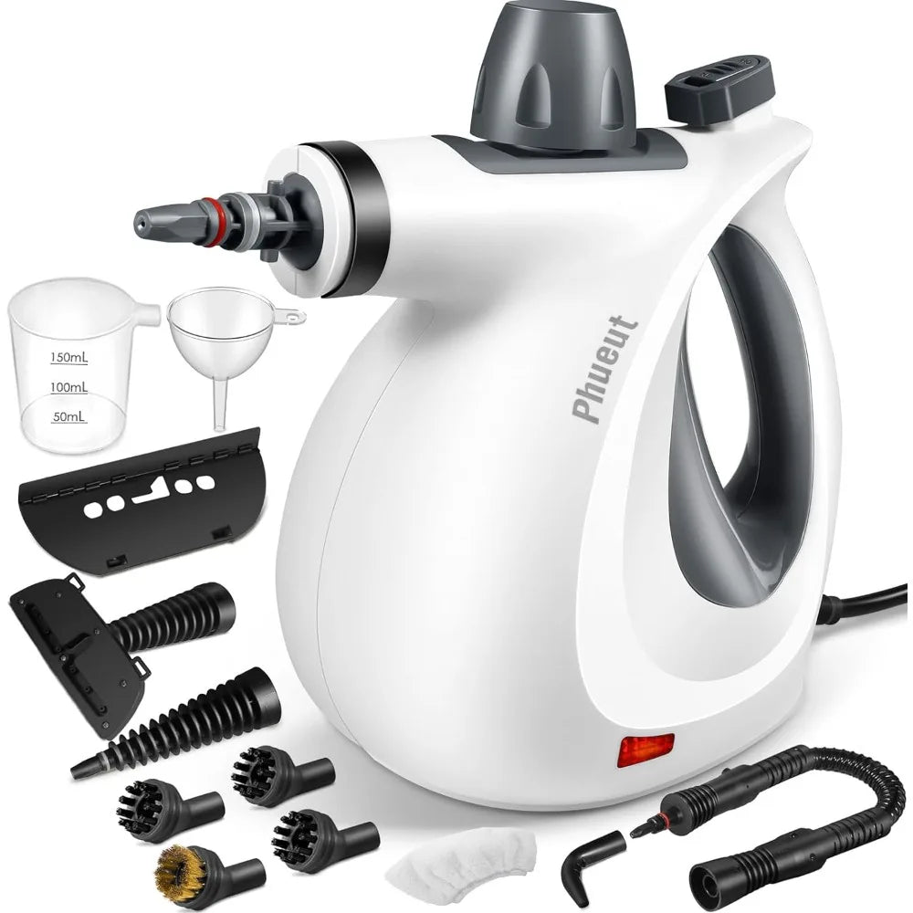 Pressurized Steam Cleaner | Handheld With Attachment Set