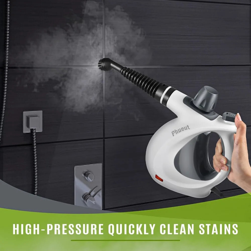 Pressurized Steam Cleaner | Handheld With Attachment Set