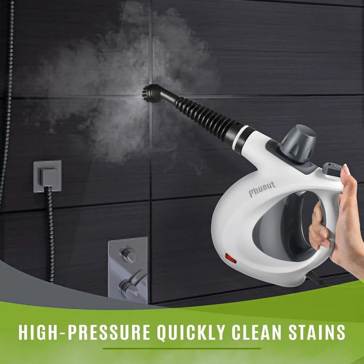 Pressurized Steam Cleaner | Handheld With Attachment Set