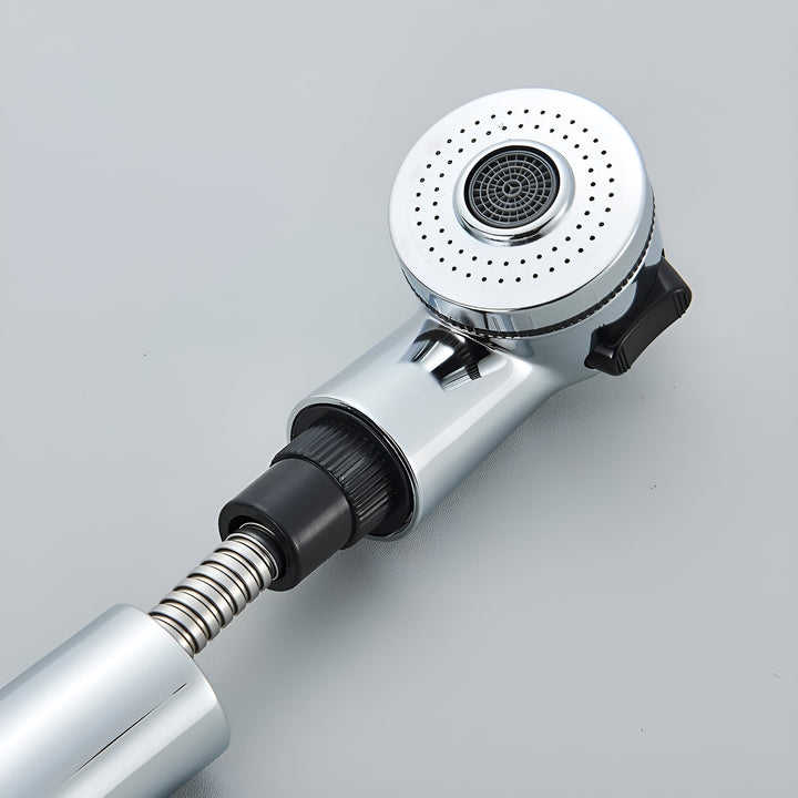 Pull-Out Faucet Single Lever Mixer Brass with Extendable Spray Head