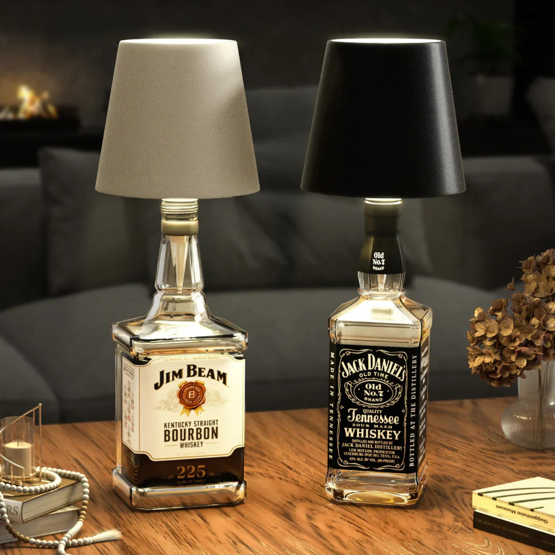 Rechargeable Bottle Light LED USB-C Metal Plastic with Touch Control 3 Levels