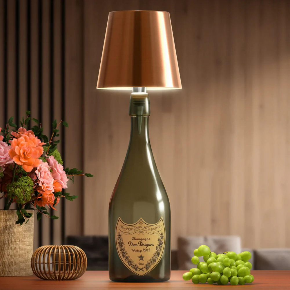 Rechargeable Bottle Light LED USB-C Metal Plastic with Touch Control 3 Levels