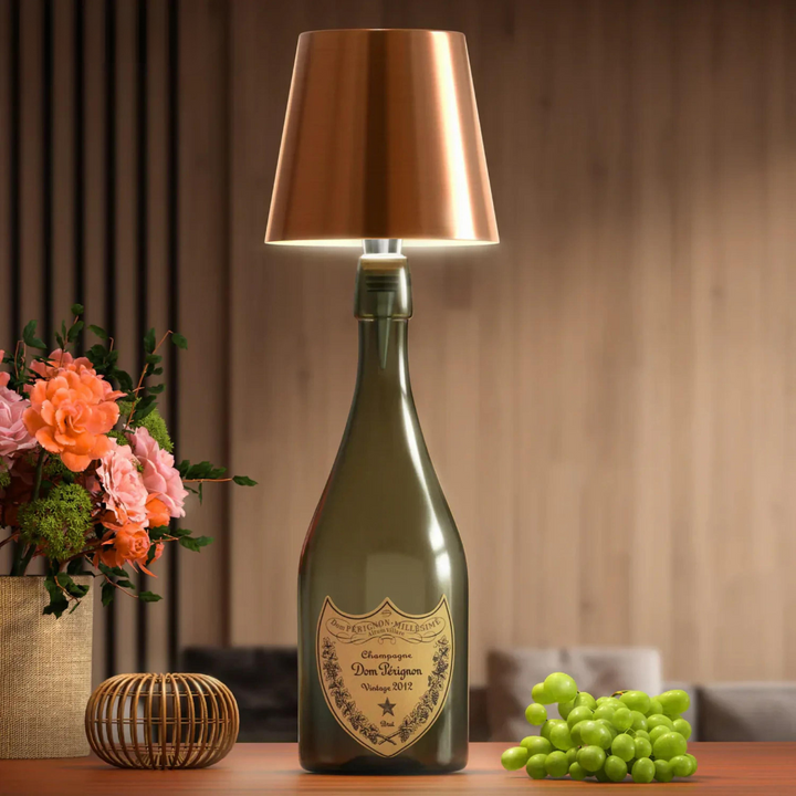 Rechargeable Bottle Light LED USB-C Metal Plastic with Touch Control 3 Levels