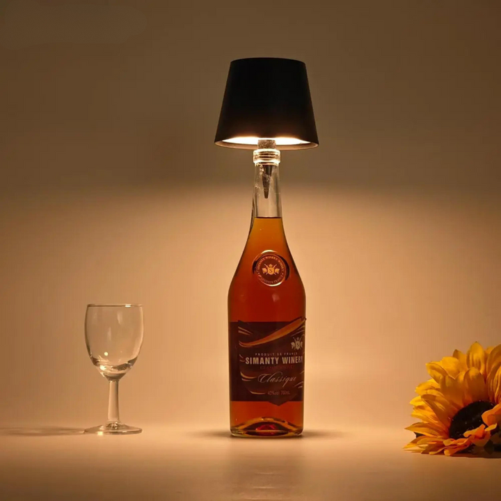 Rechargeable Bottle Light LED USB-C Metal Plastic with Touch Control 3 Levels