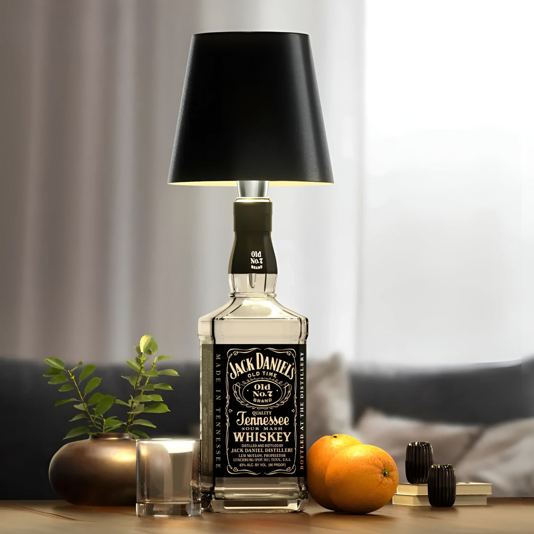 Rechargeable Bottle Light LED USB-C Metal Plastic with Touch Control 3 Levels