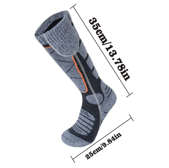 Rechargeable Foot Warmers Carbon Fibre Womens with 4-5 Hour Battery