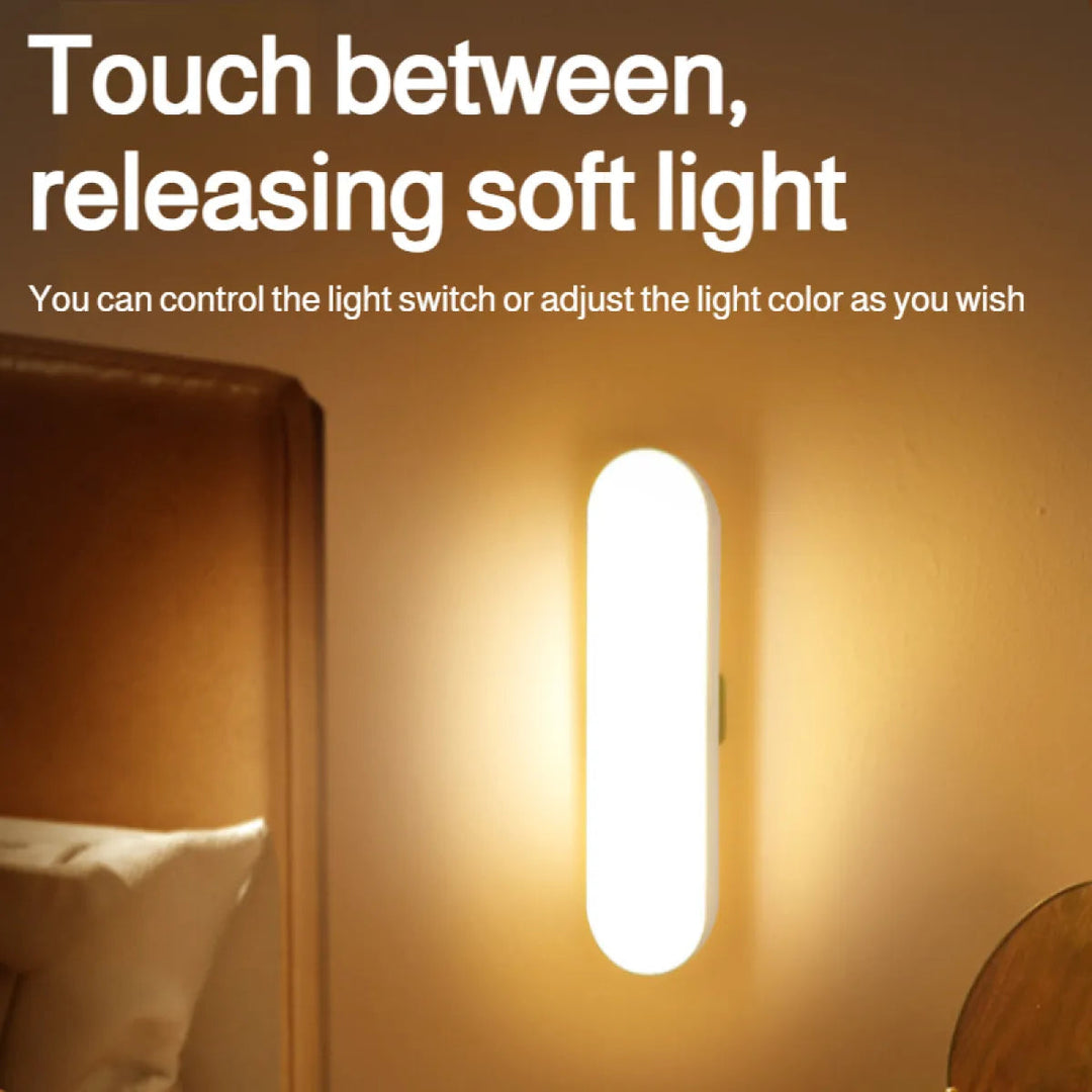 Rechargeable Motion Detector Lights | Cordless LED Wall Light with Sensor for Hallways and Stairs