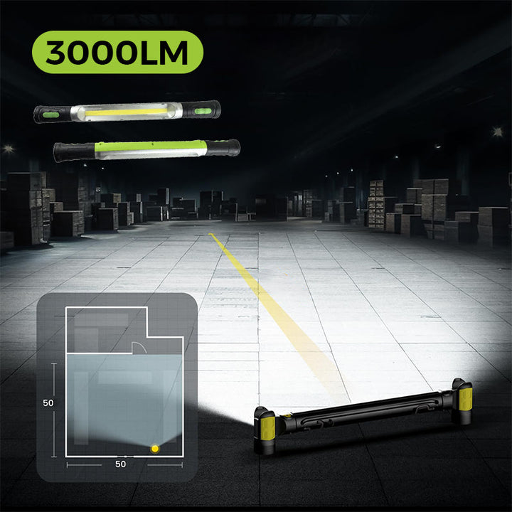 Rechargeable Work Light LED 1000-Lumen IPX4 with USB-C Fast Charging