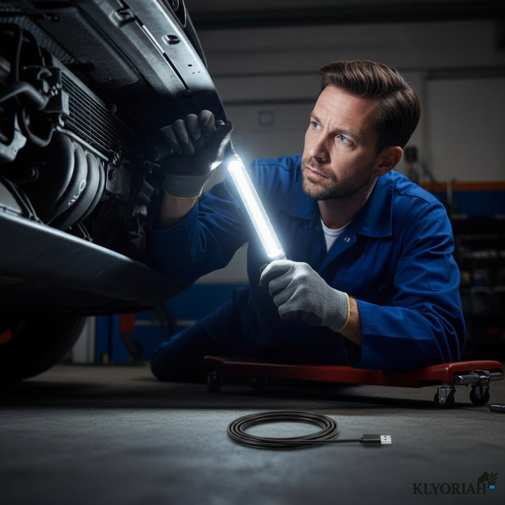 Rechargeable Work Light LED 1000-Lumen IPX4 with USB-C Fast Charging