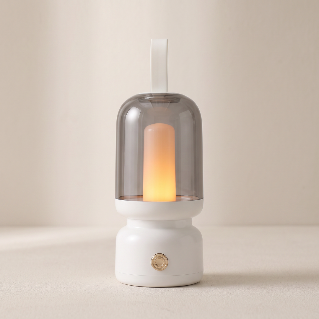 Retro Handheld Night Light | Carry Strap, Touch Control