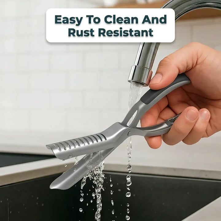 Rib Membrane Remover Tool Stainless Steel | Non-Slip Ergonomic Handle | Rust-Resistant, Dishwasher-Safe BBQ Prep Tool