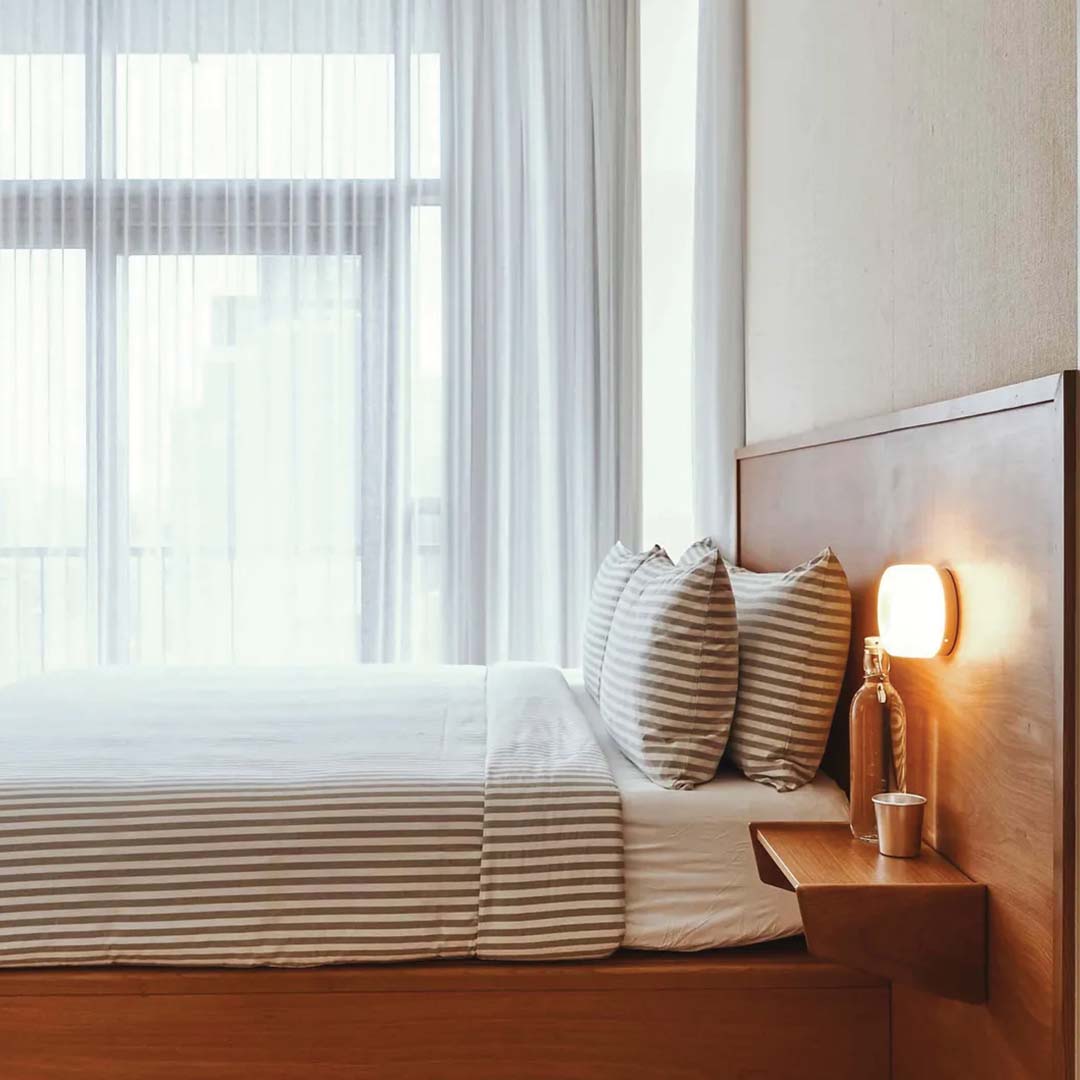 Ripple Textured Glass Wall Light Integrated LED Ambient Glow