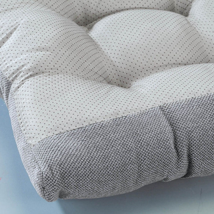 Rocking Chair Cushion Set Tufted Padded with Slip-Resistant Backing