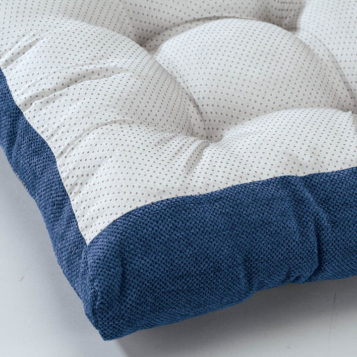 Rocking Chair Cushion Set Tufted Padded with Slip-Resistant Backing
