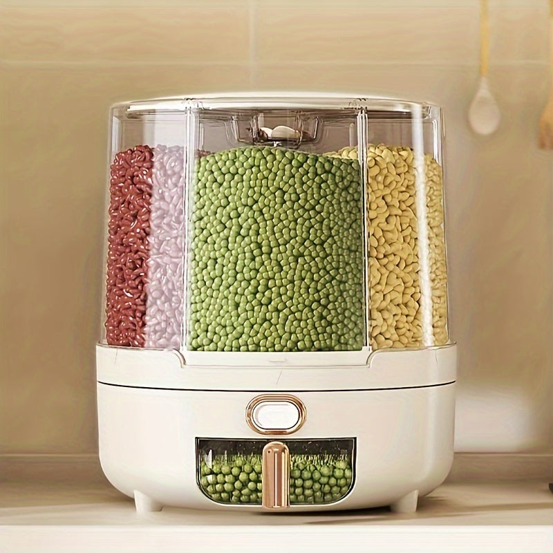 Rotating Food Container | Wedge Bays, Base Dispense Tray