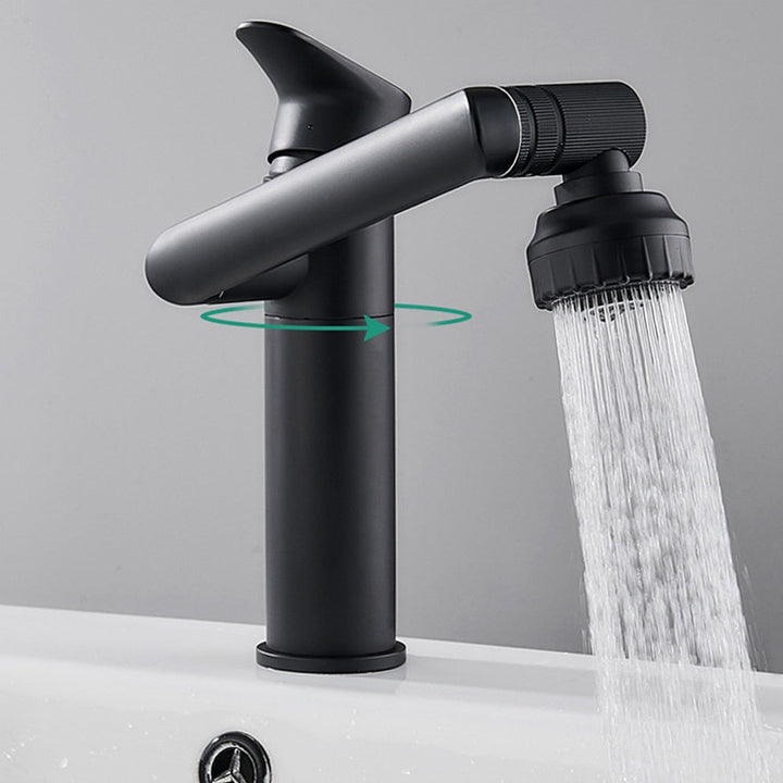 Rotating Kitchen Tap 360 Swivel Dual Spray Easy-Install with Flexible Spout