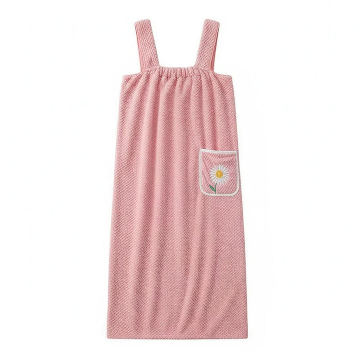 Womens Wearable Shower Towel Adjustable Straps Quick-Dry 5
