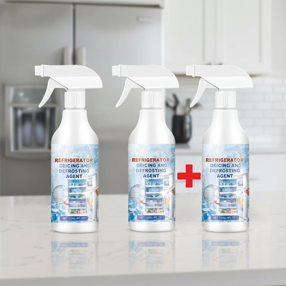 Defrosting Spray 120ml | Fast Ice & Frost Removal, No Scraping Needed | Safe Formula, Odour-Removing Fridge Cleaner 2