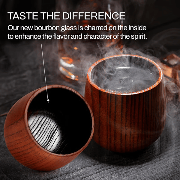 Savor Wooden Cup | Rounded Barrel Shape, Warm In Hand