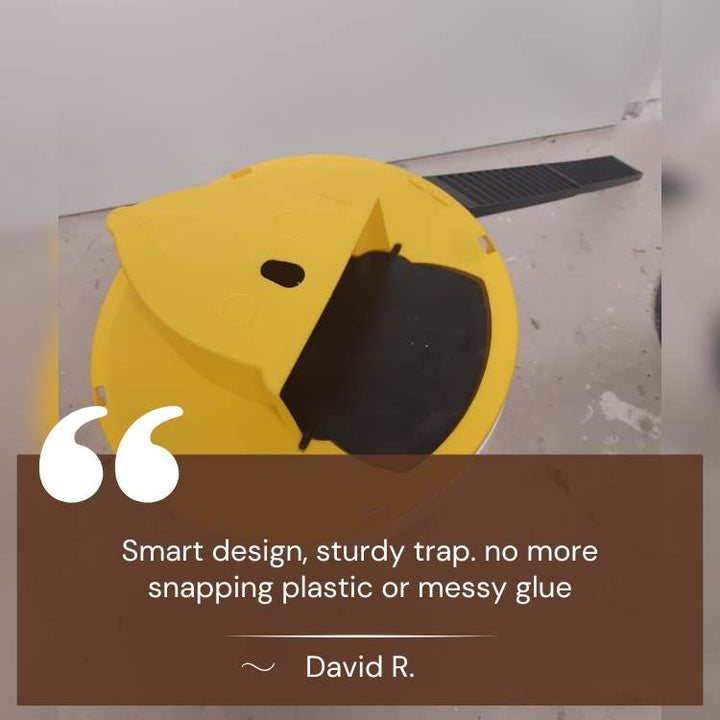 Self-Resetting Mouse Trap | Automatic Multi-Catch Ramp &amp; Tipping Design | Poison-Free, Pet-Safe Rodent Control