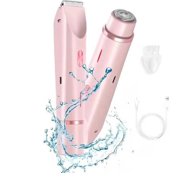 Shaver | Two Interchangeable Heads, Cordless