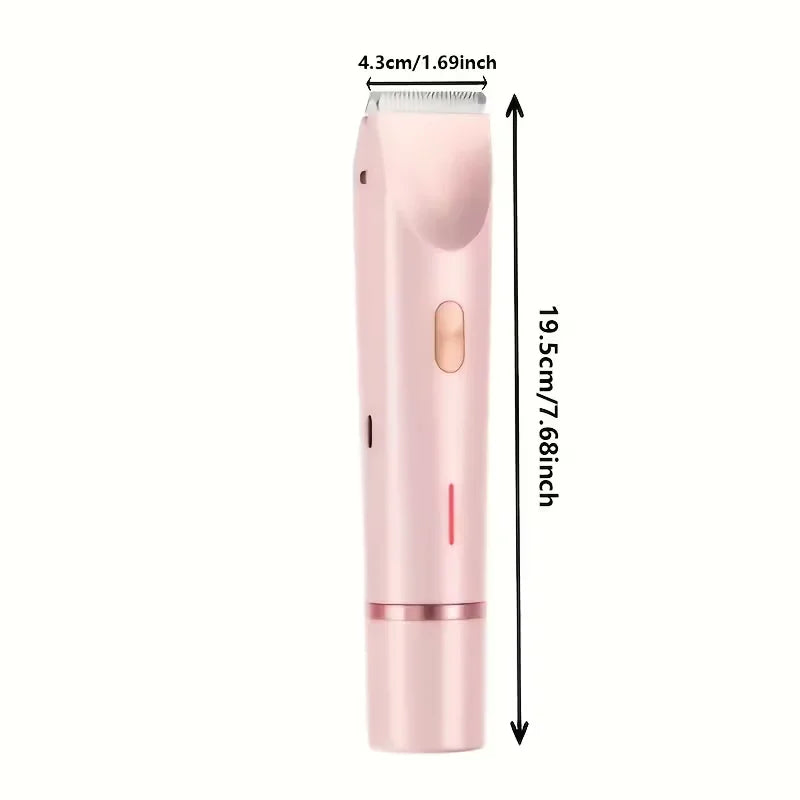 Shaver | Two Interchangeable Heads, Cordless