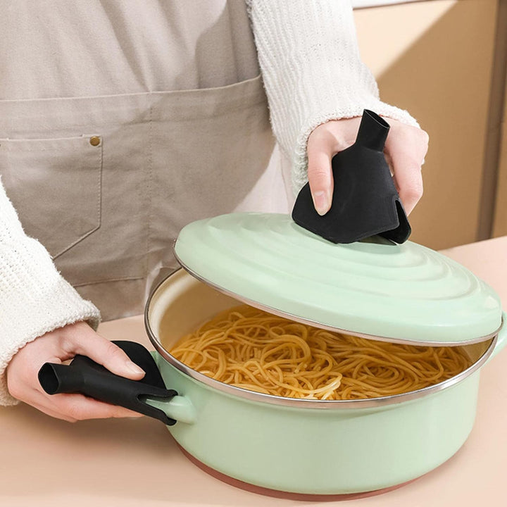 Silicone Handle Cover Heat Resistant Tear-Resistant with Non-Slip Grip