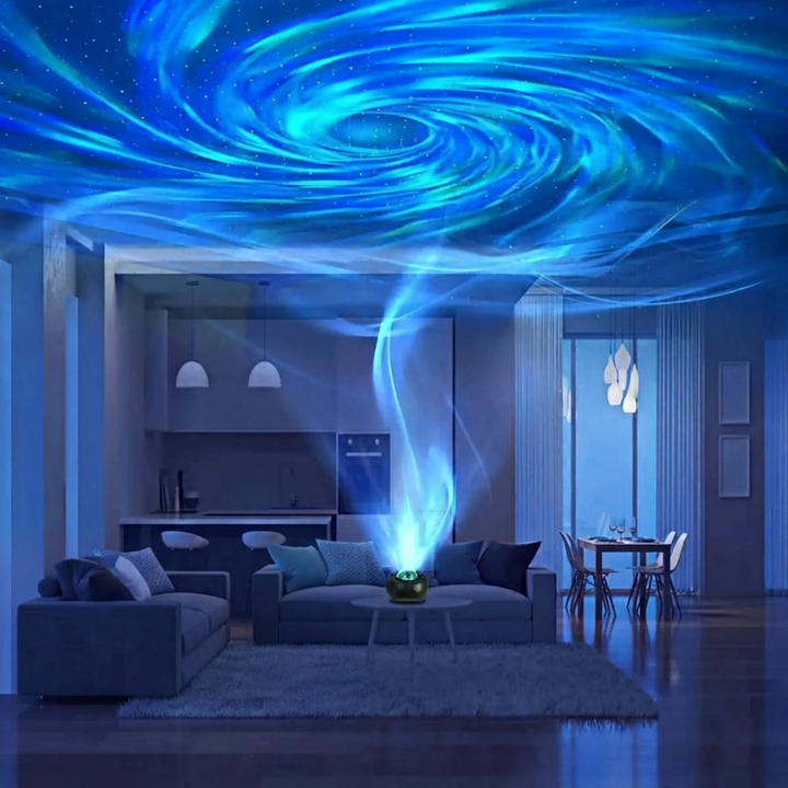 Sky Galaxy Projector | App Control With Remote And Speaker