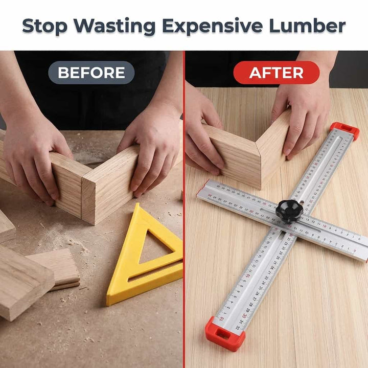 Sliding Bevel Gauge | Locking Blade for Any Angle | Accurate Angle Transfer for Clean Woodworking Joinery and Cuts
