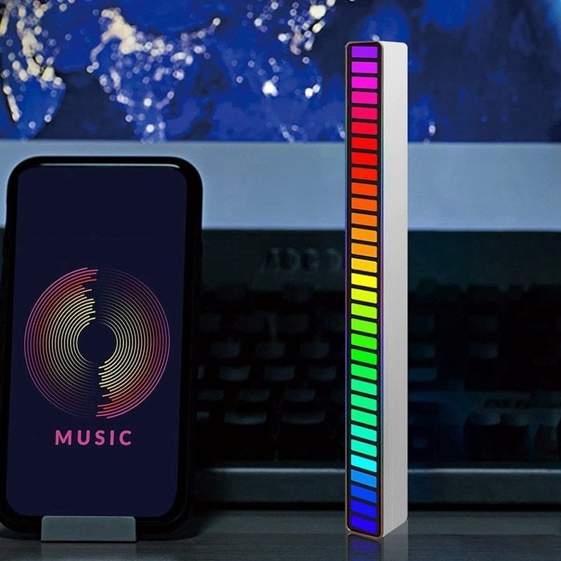 Smart Bulb RGB Bluetooth App-Controlled Sound-Reactive with 8 Dynamic Modes