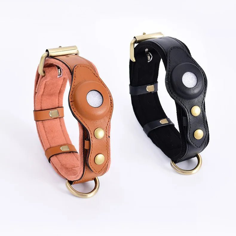 Smart Tracker Dog Collar | Tracker Holder Case, Adjustable Buckle Strap